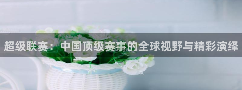 超级联赛：中国顶级赛事的全球视野与精彩演绎